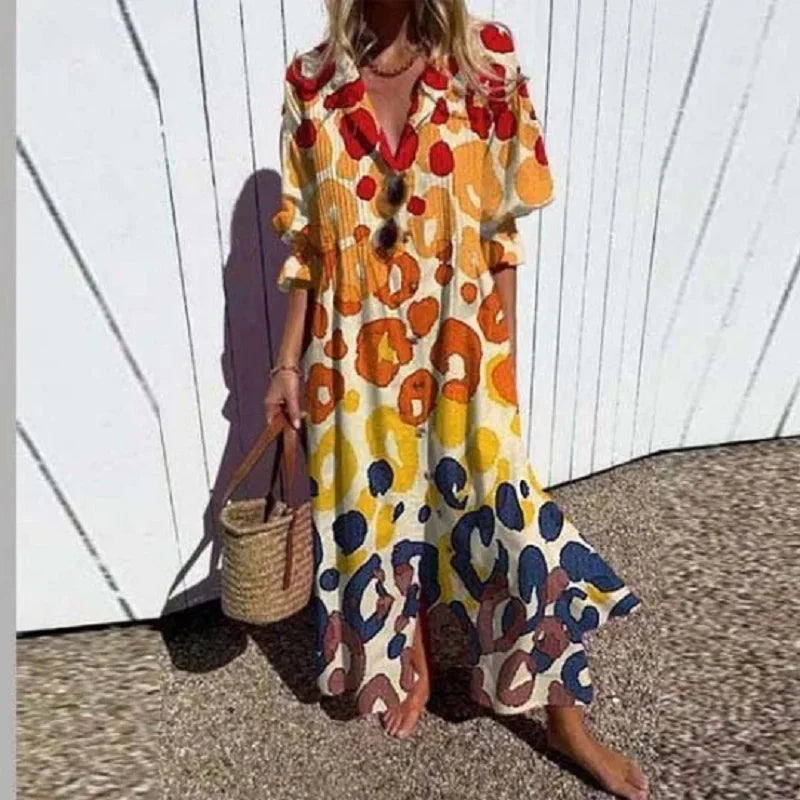 Romualda / Sukienka Boho Elegancka