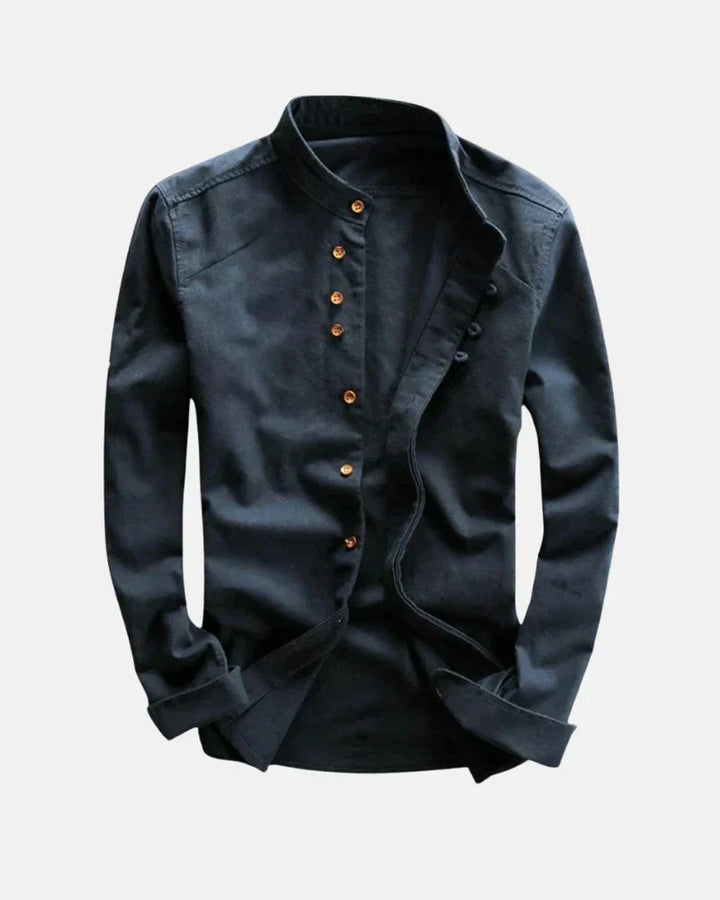 Kenji | Koszula z stójką casual