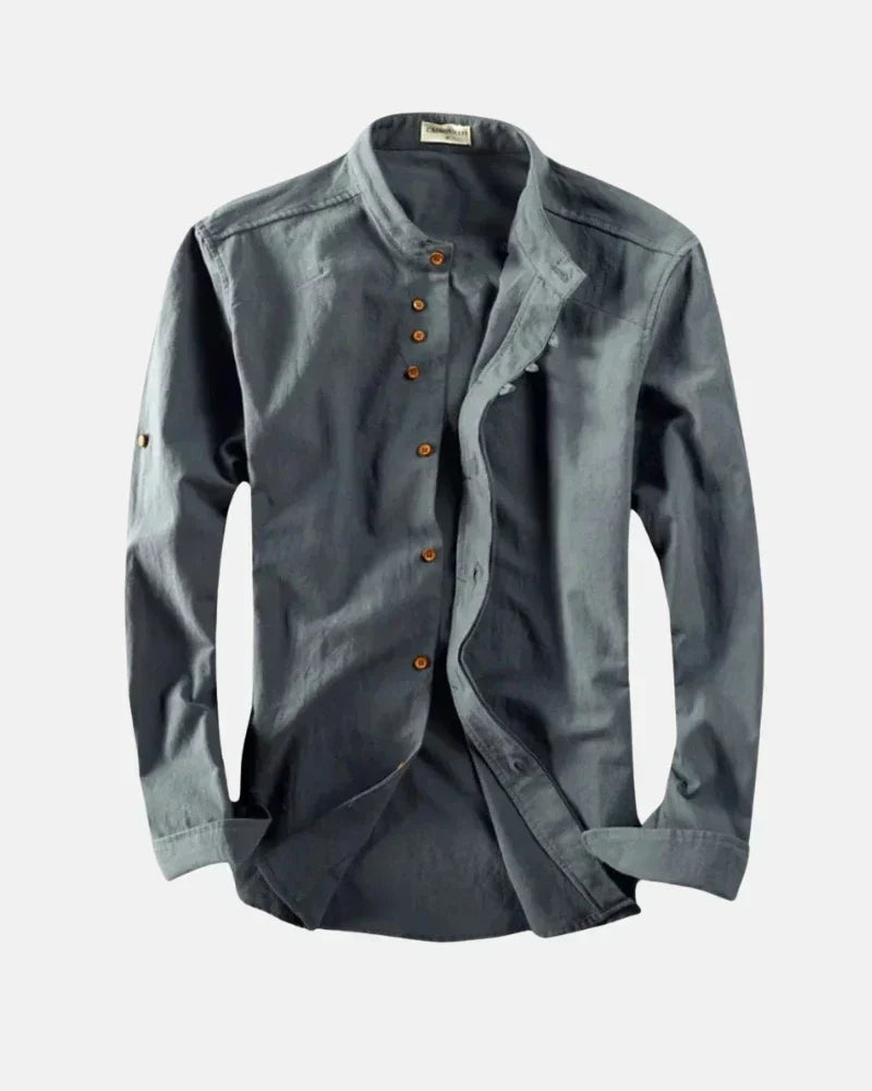 Kenji | Koszula z stójką casual