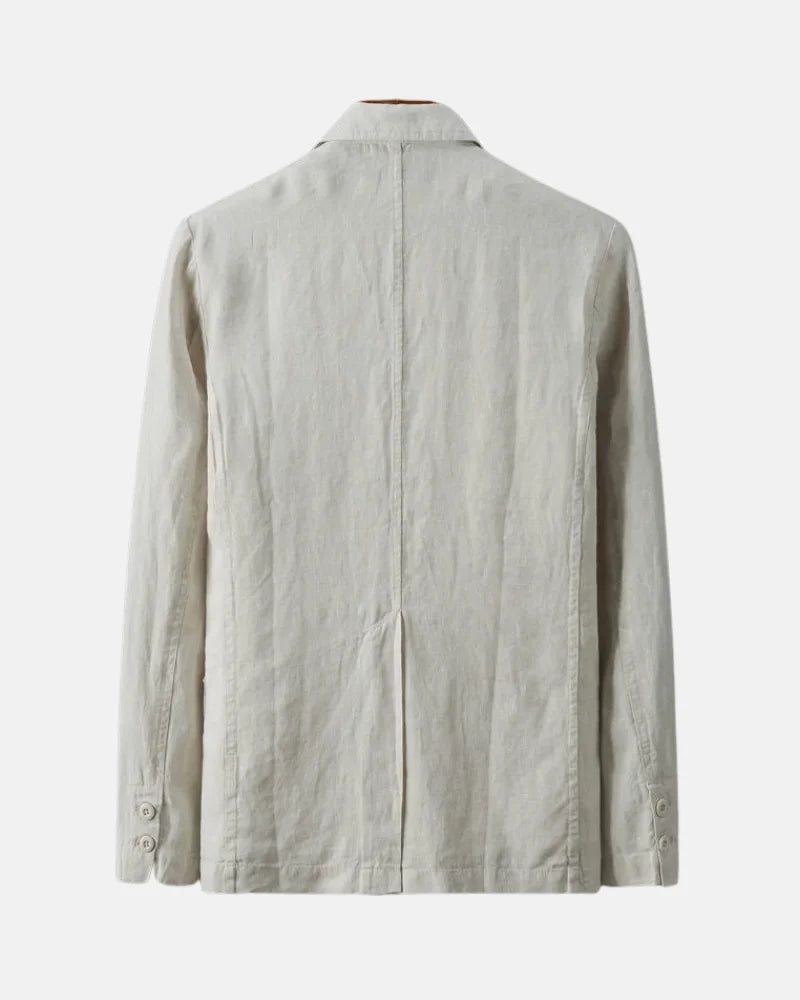 Griffin | Jednokolorowy Casual Blazer