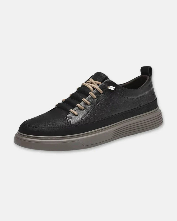 Tiber | Skórzane Sneakersy Slip-On