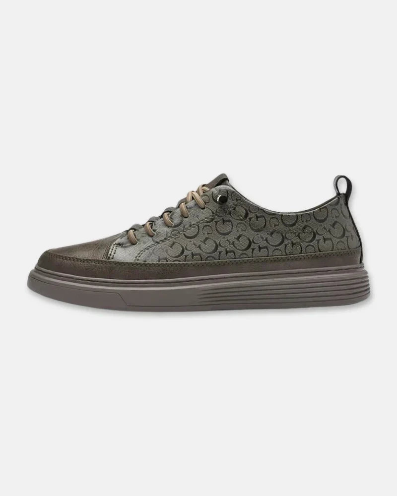 Tiber | Skórzane Sneakersy Slip-On