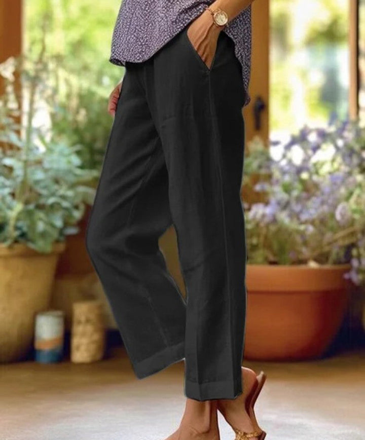 Józia / Eleganckie lekkie spodnie