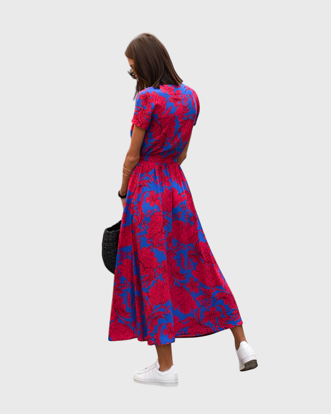 Jarosława / Sukienka Elegancka z Bawełny
