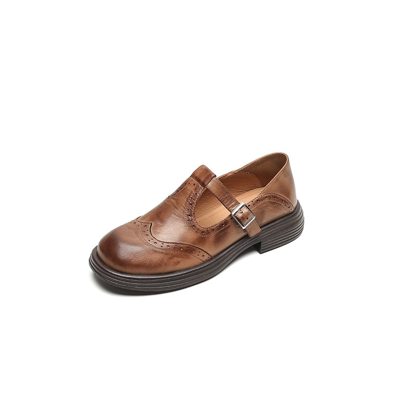 Adelajda / Eleganckie Skórzane Buty