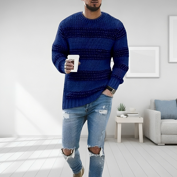 Nathan | Sweter dziany