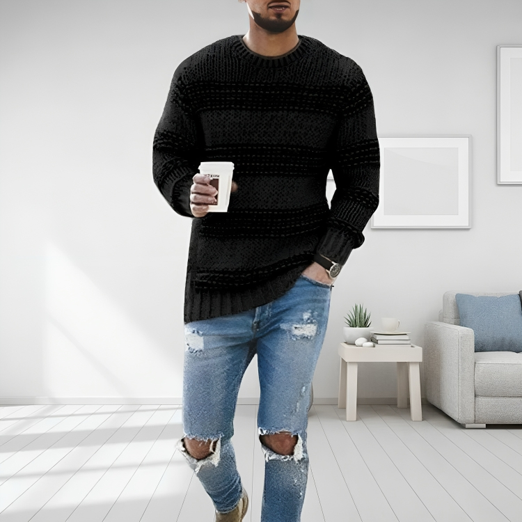 Nathan | Sweter dziany