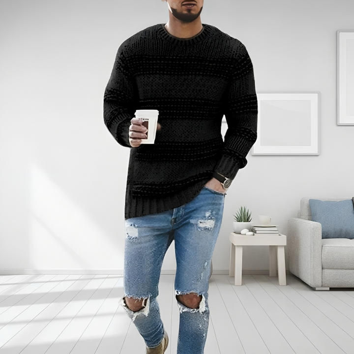 Nathan | Sweter dziany