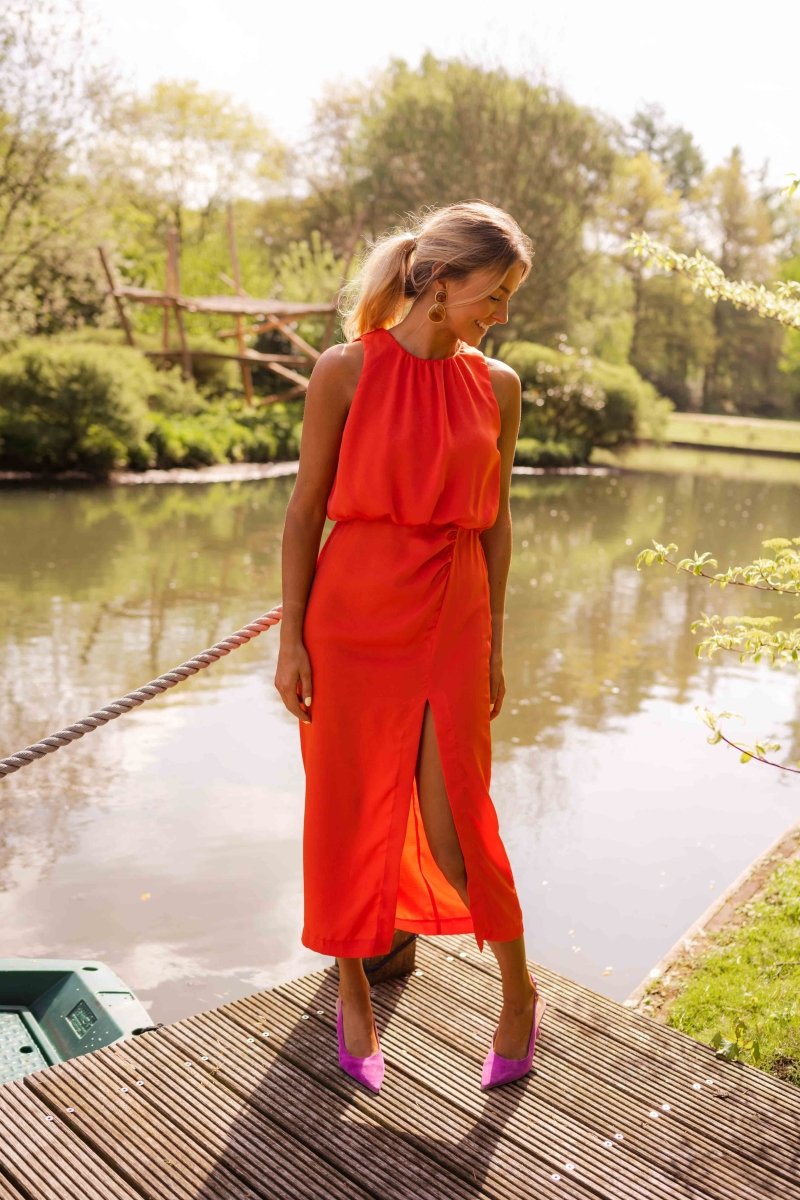 Laura / Letnia Sukienka Midi