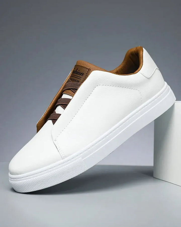 Leif | Ponadczasowe wegańskie skórzane sneakersy