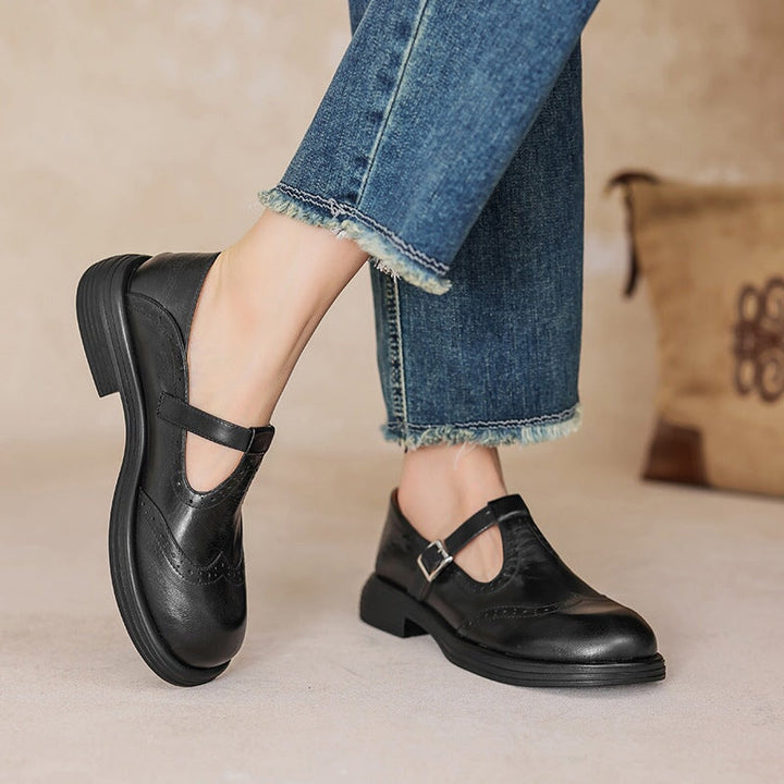 Adelajda / Eleganckie Skórzane Buty