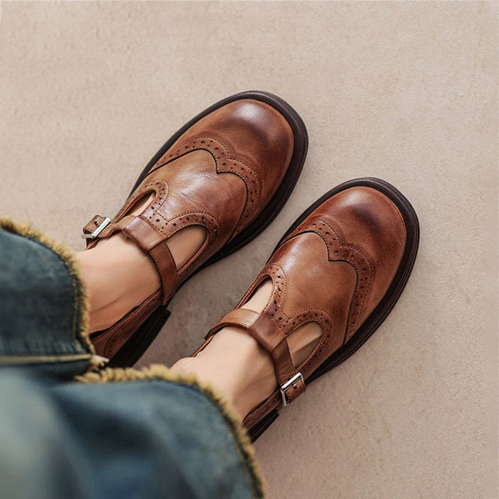 Adelajda / Eleganckie Skórzane Buty