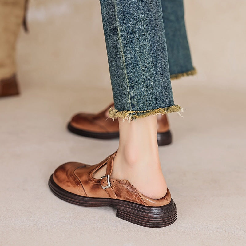 Adelajda / Eleganckie Skórzane Buty