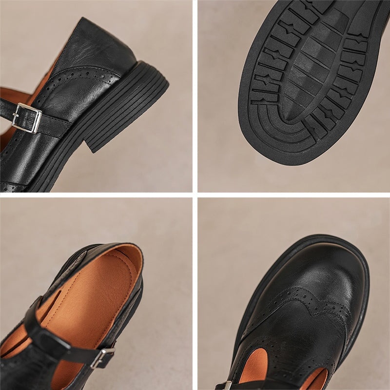 Adelajda / Eleganckie Skórzane Buty