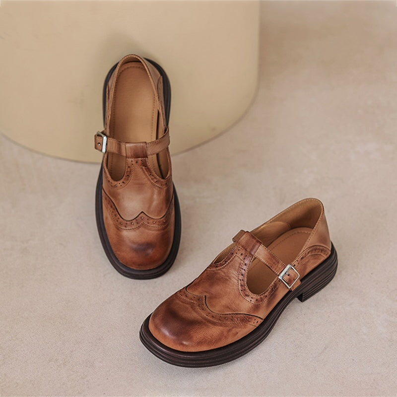 Adelajda / Eleganckie Skórzane Buty