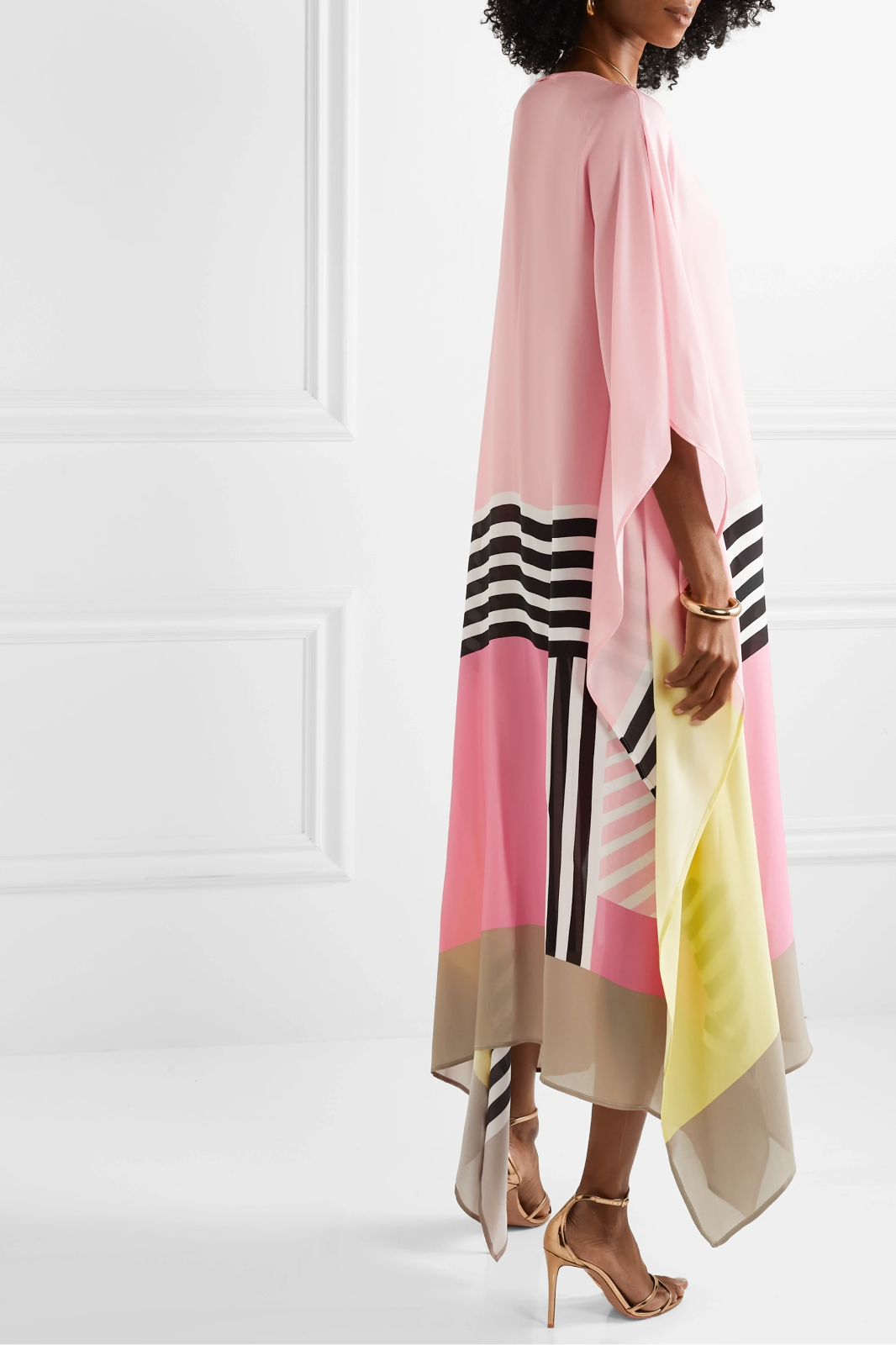 Barbara / Elegancki Geometryczny Kaftan