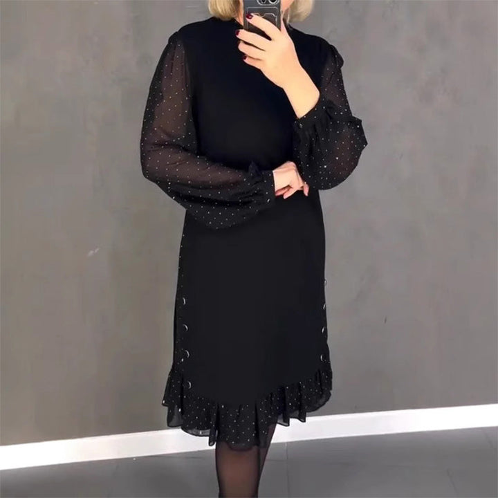 Martyna / Damska Sukienka Z Okrągłym