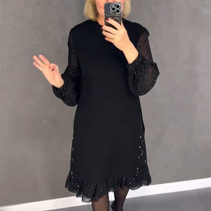 Martyna / Damska Sukienka Z Okrągłym
