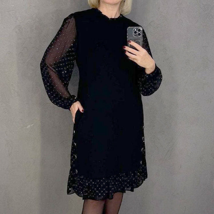 Martyna / Damska Sukienka Z Okrągłym